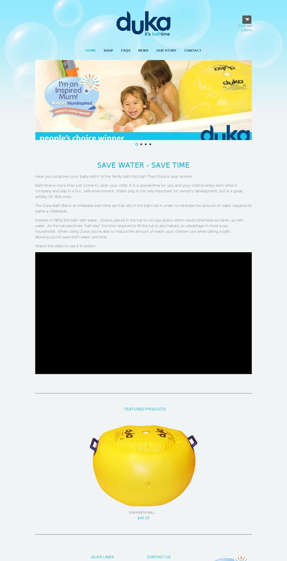 h2okoncepts.com.au shopify website screenshot