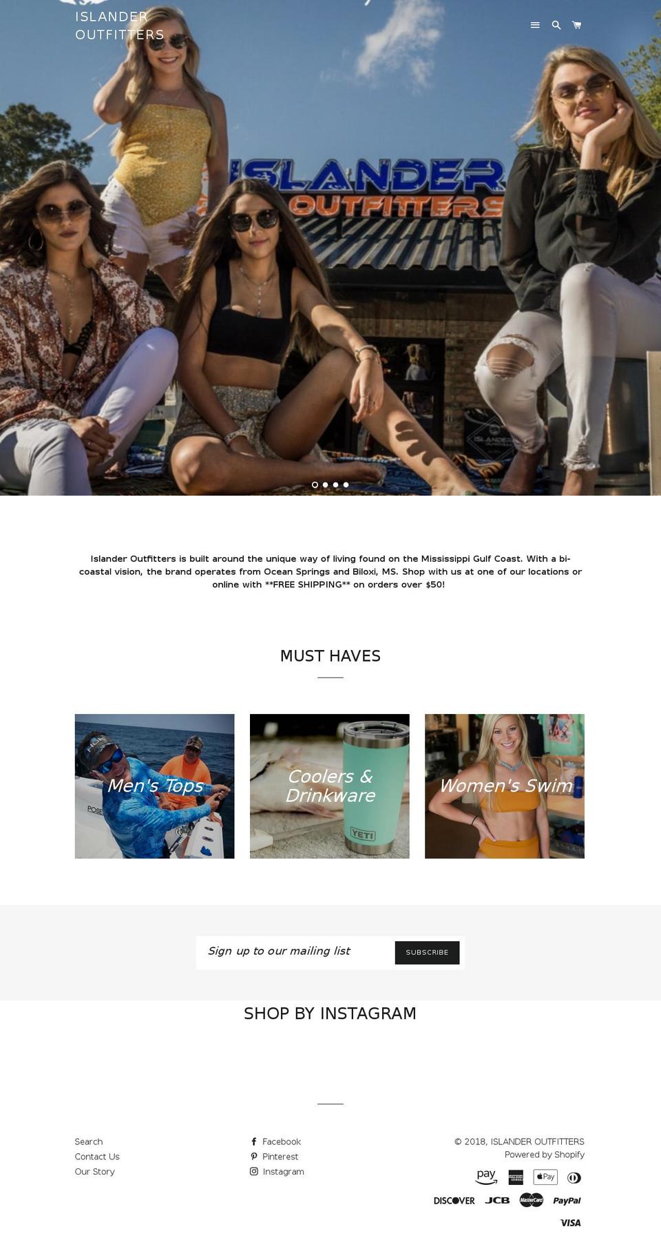 h2oweekends.com — Shopify storefront screenshot