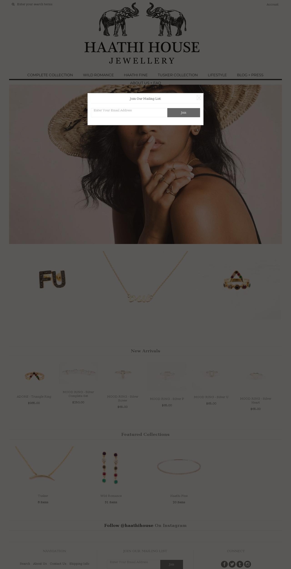haathihouse.com shopify website screenshot