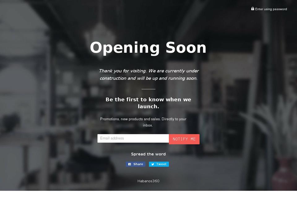 habanos360.com shopify website screenshot