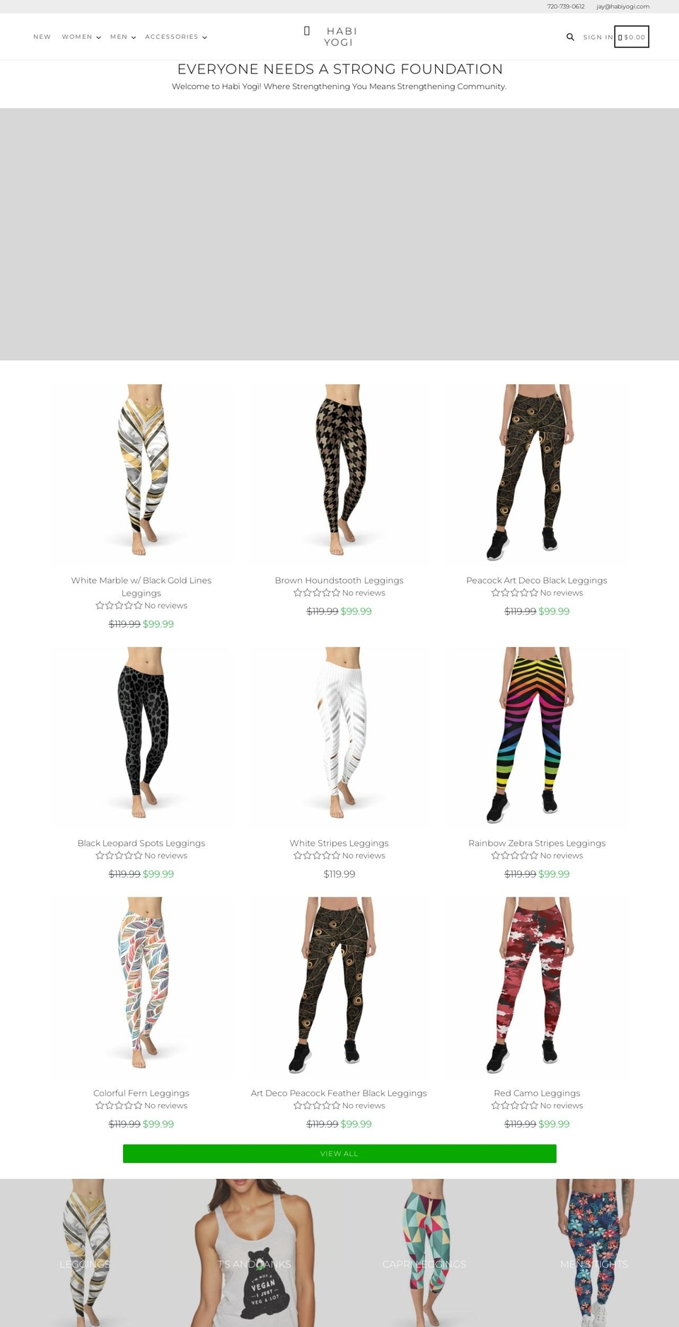 habiyogi.com shopify website screenshot