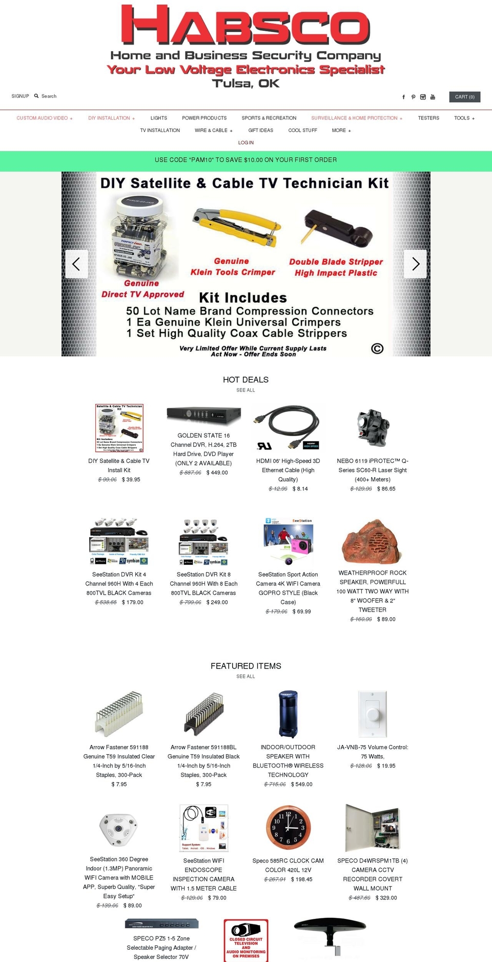 habsco.com shopify website screenshot