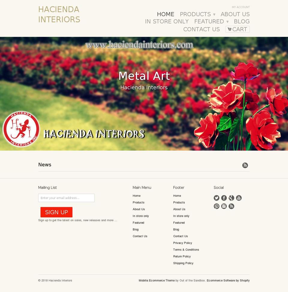 hacint.com — Shopify storefront screenshot