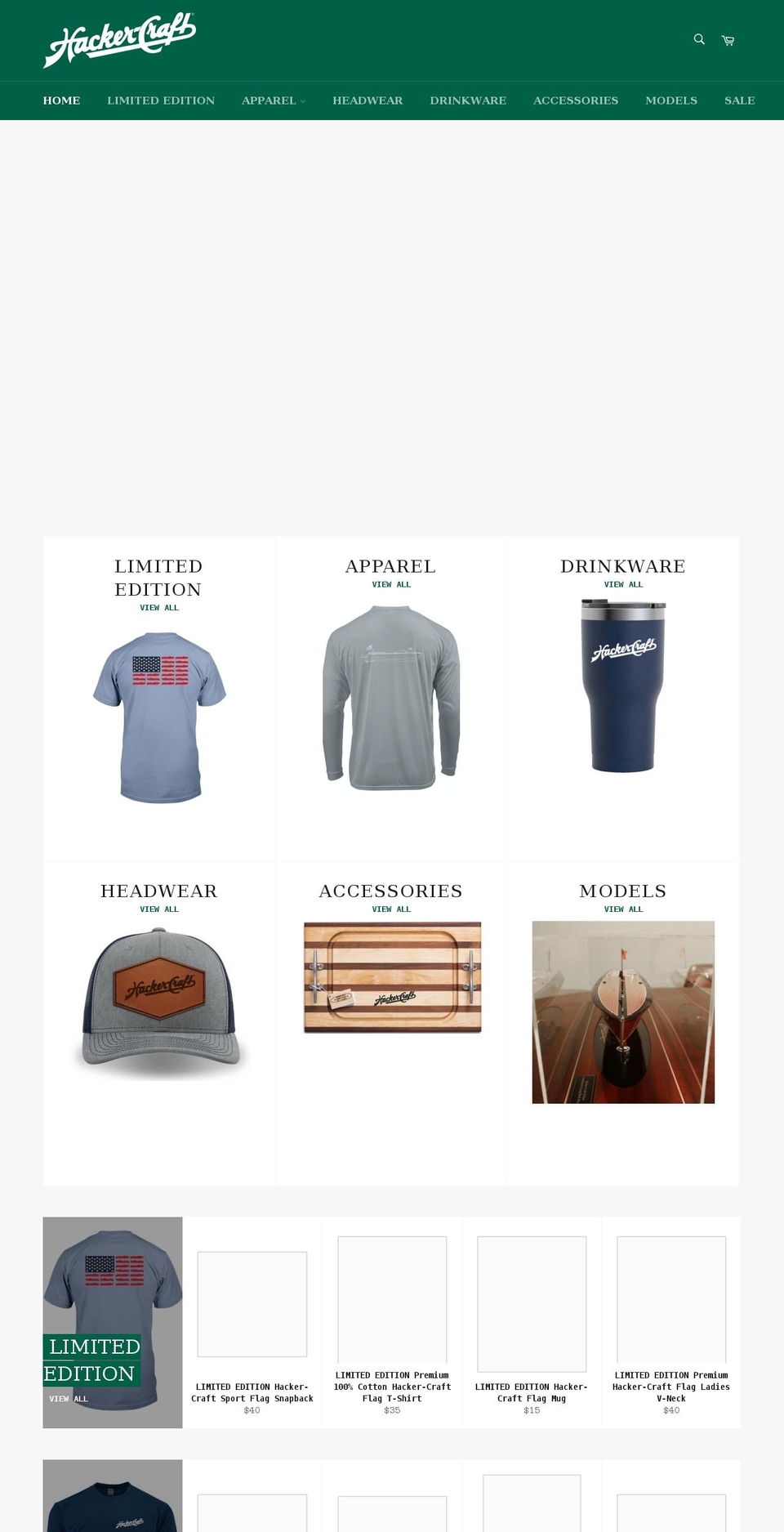 hackerboatique.com shopify website screenshot