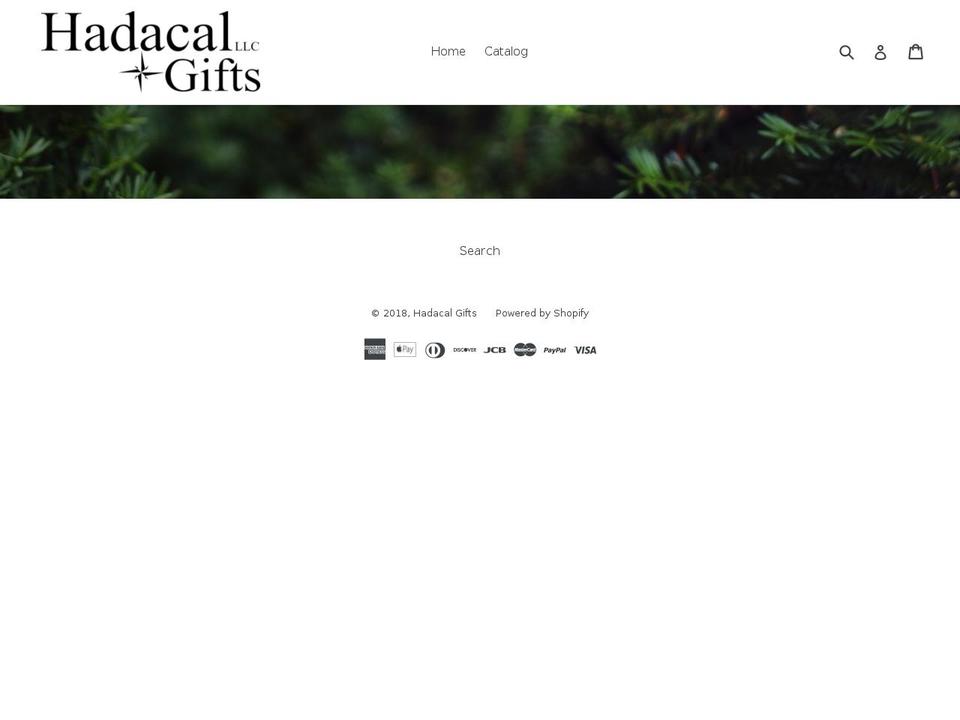 hadacal.us shopify website screenshot