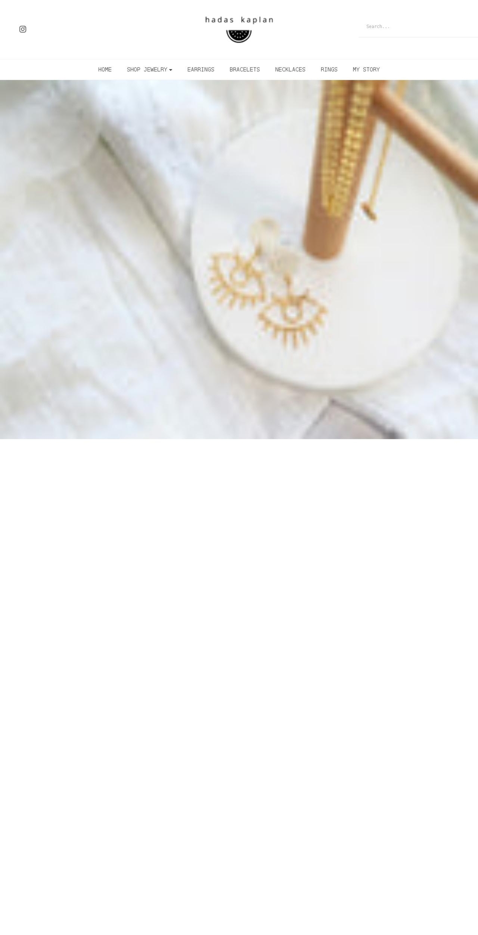 hadas-kaplan.com shopify website screenshot