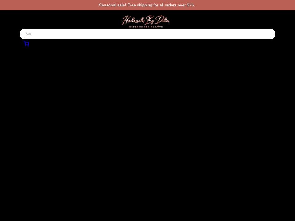 hadassahsbydelia.com shopify website screenshot
