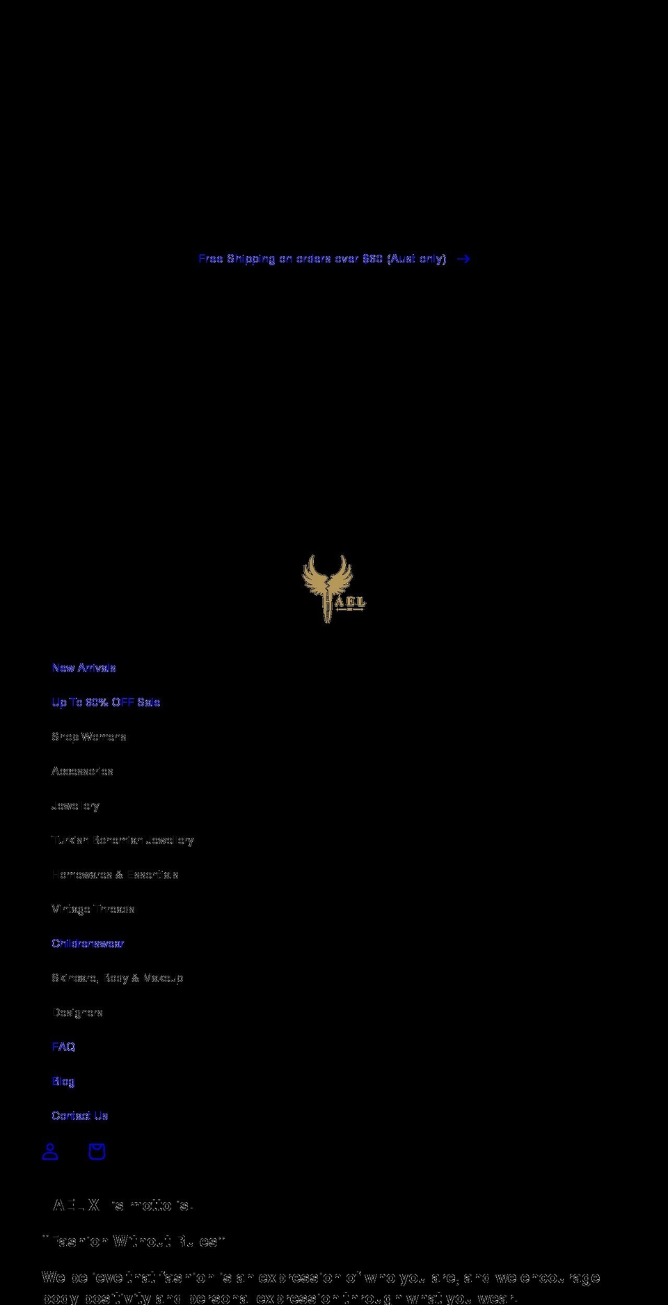 hael.com.au shopify website screenshot