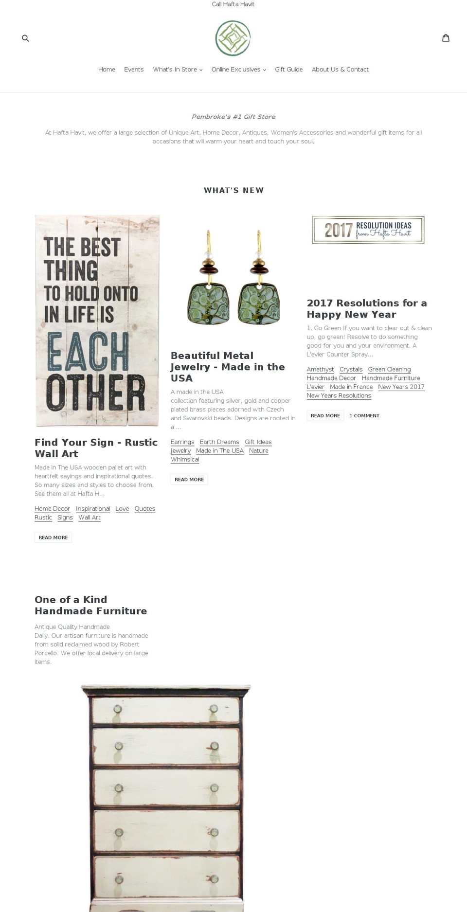 haftahavit.com shopify website screenshot