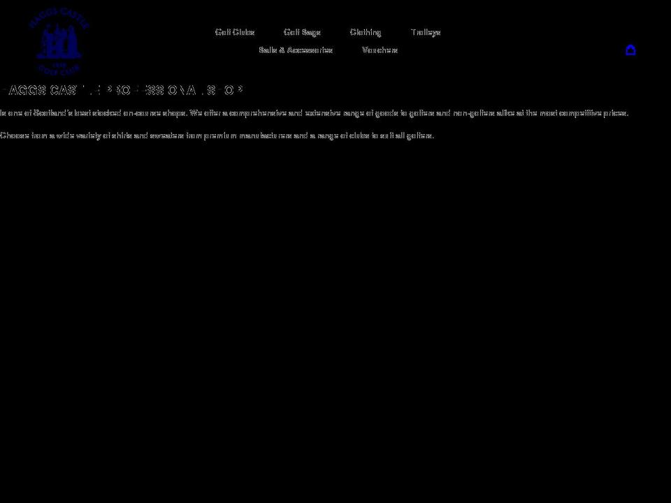 haggsproshop.com shopify website screenshot