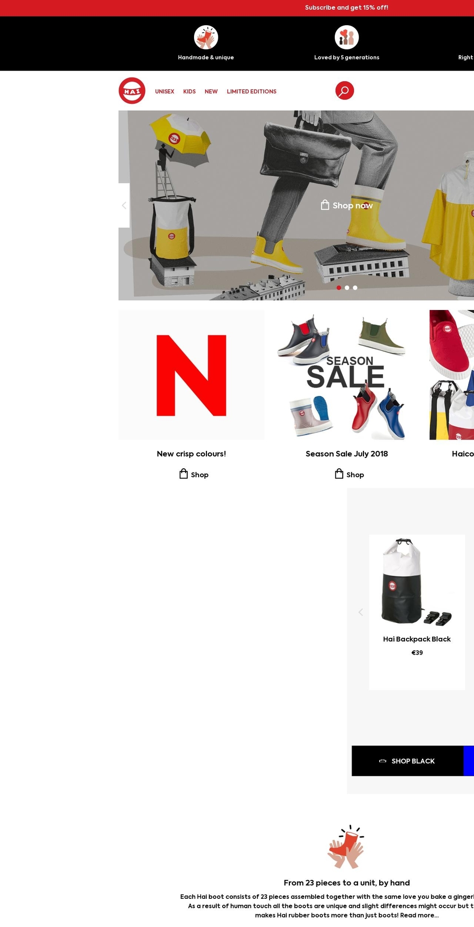 Haicolors Shopify theme site example haicolors.com