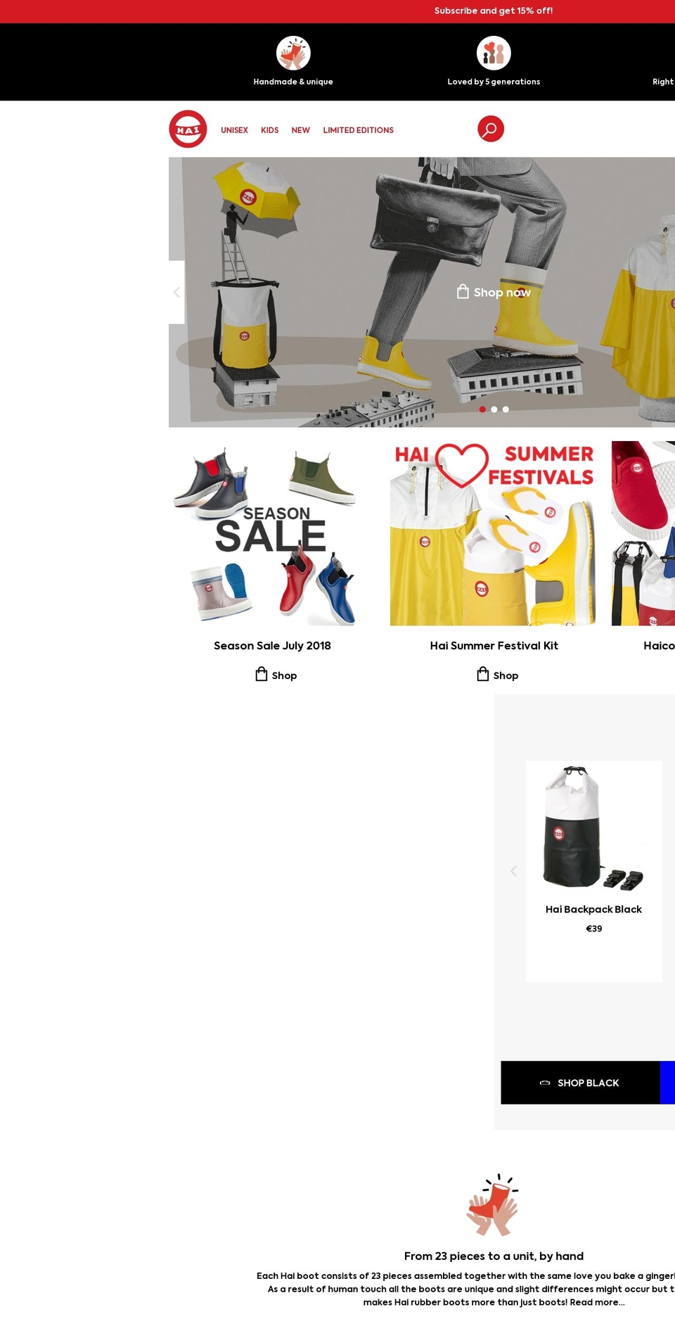 Haicolors Shopify theme site example haicolours.com
