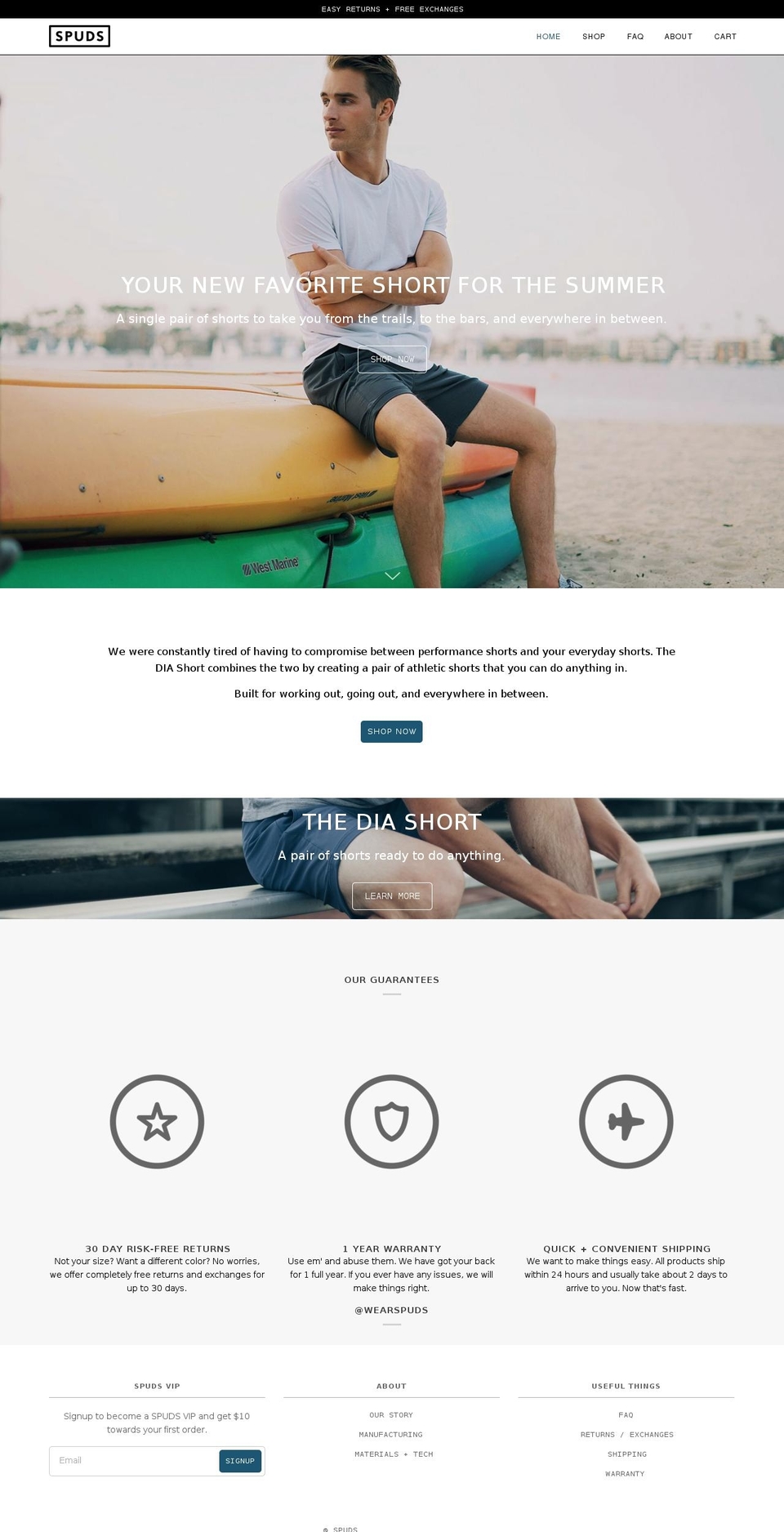 hailwear.com — Shopify storefront screenshot