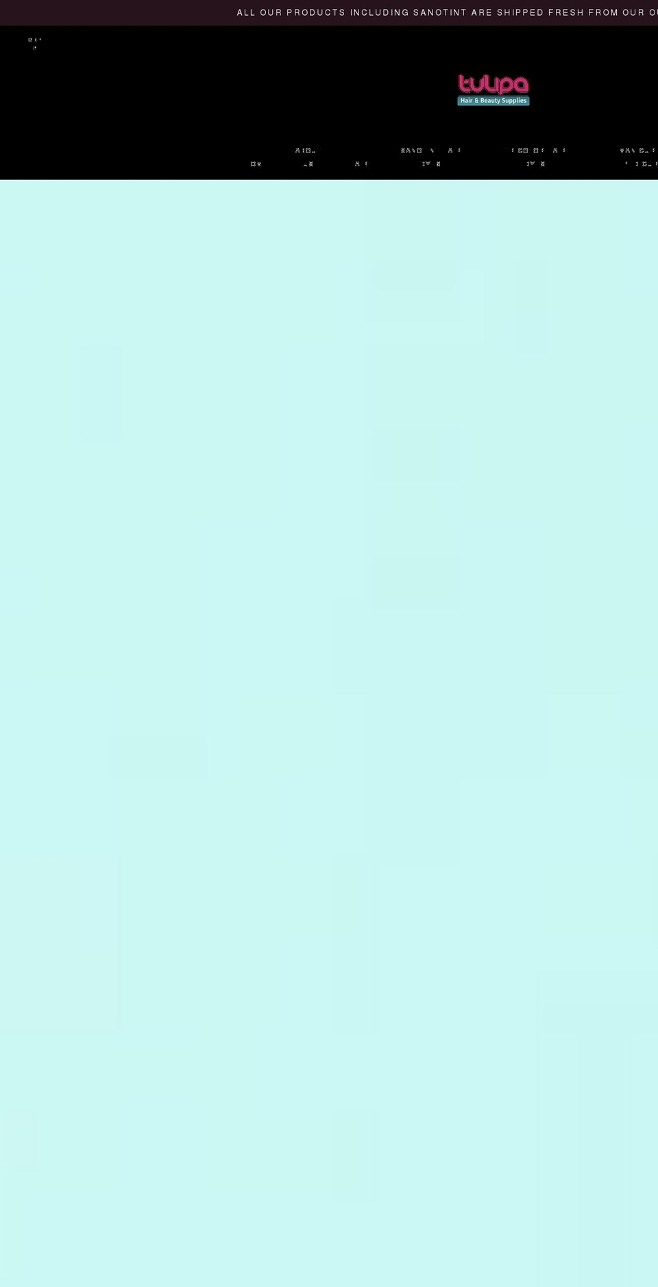 hairandbeautysuppliers.com shopify website screenshot