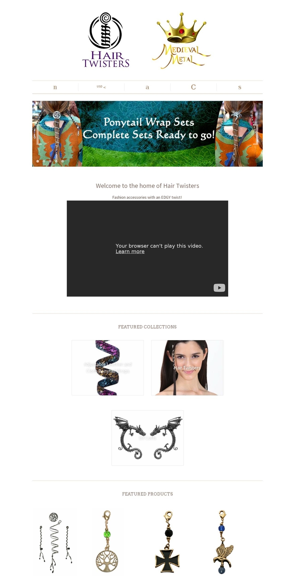 hairarmor.com — Shopify storefront screenshot