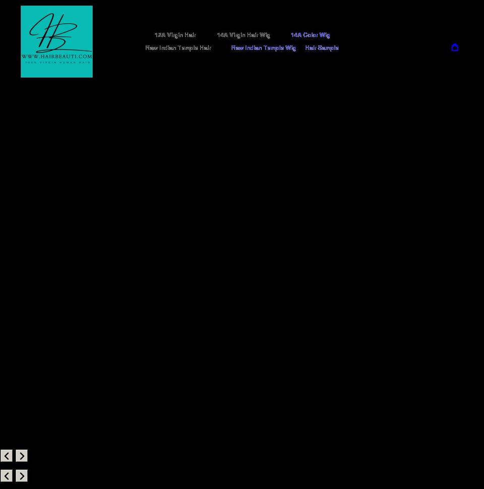 hairbeauti.com shopify website screenshot