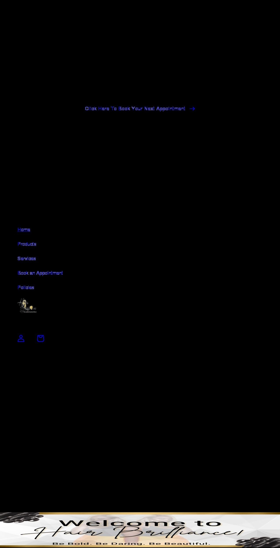 hairbrilliance.net shopify website screenshot