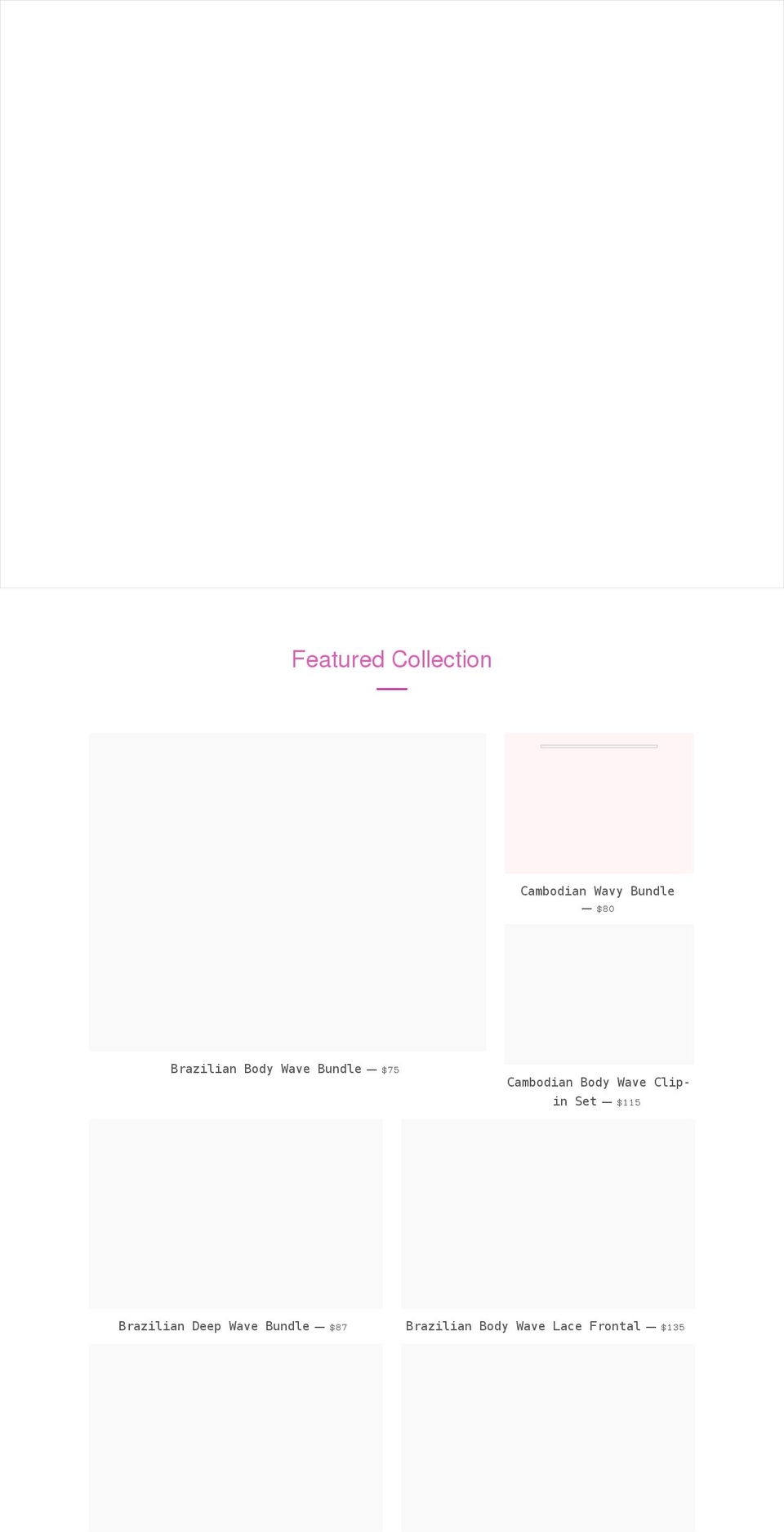 hairmotel.com shopify website screenshot