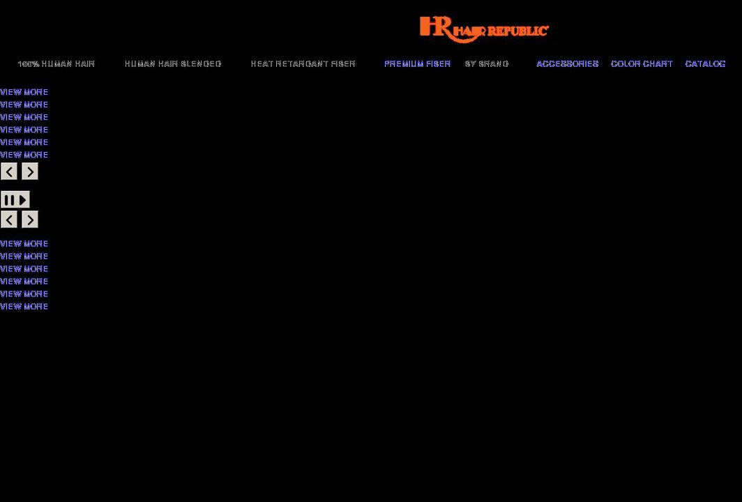 hairrepublicinc.com shopify website screenshot