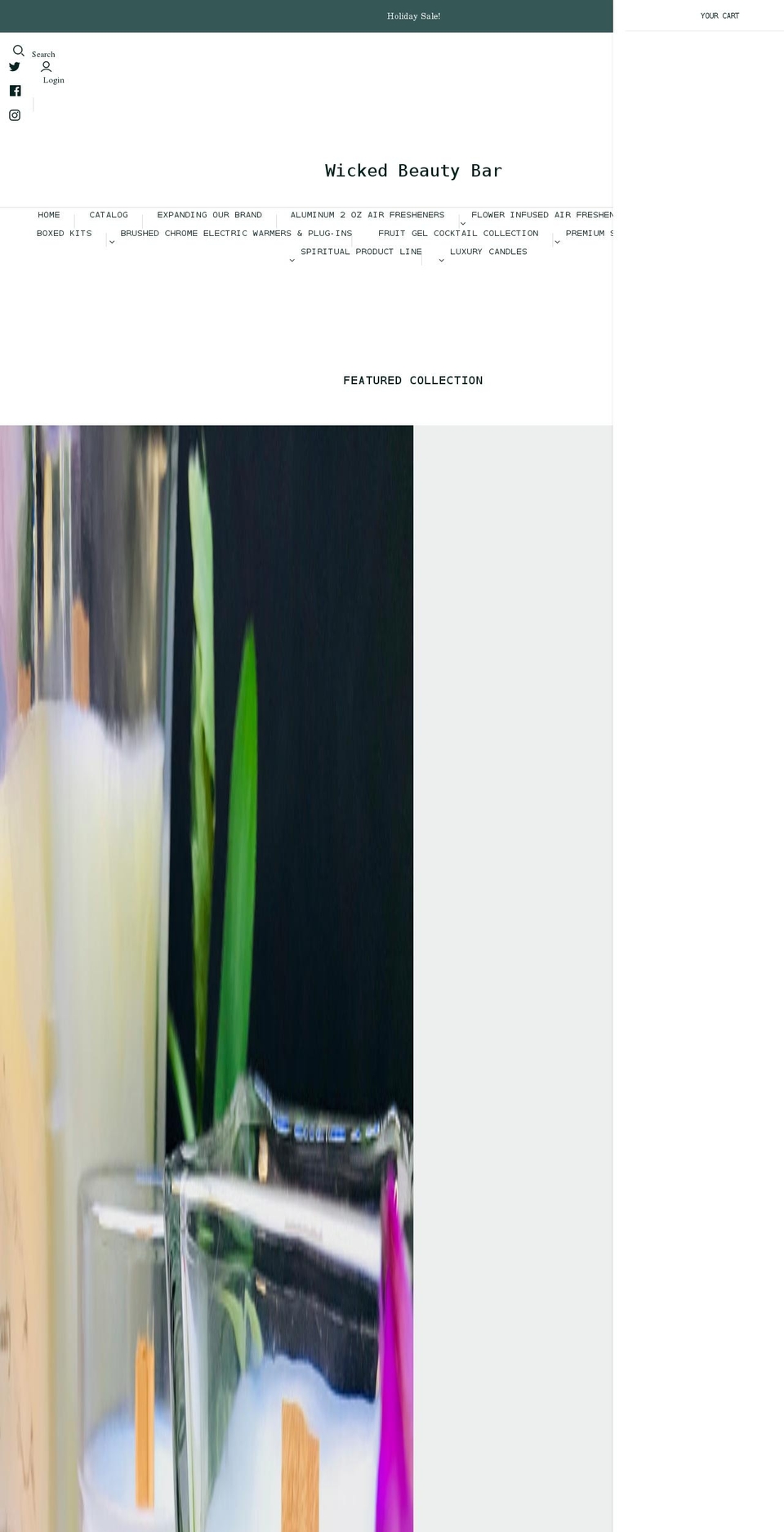 hairstylesbyv.com — Shopify storefront screenshot