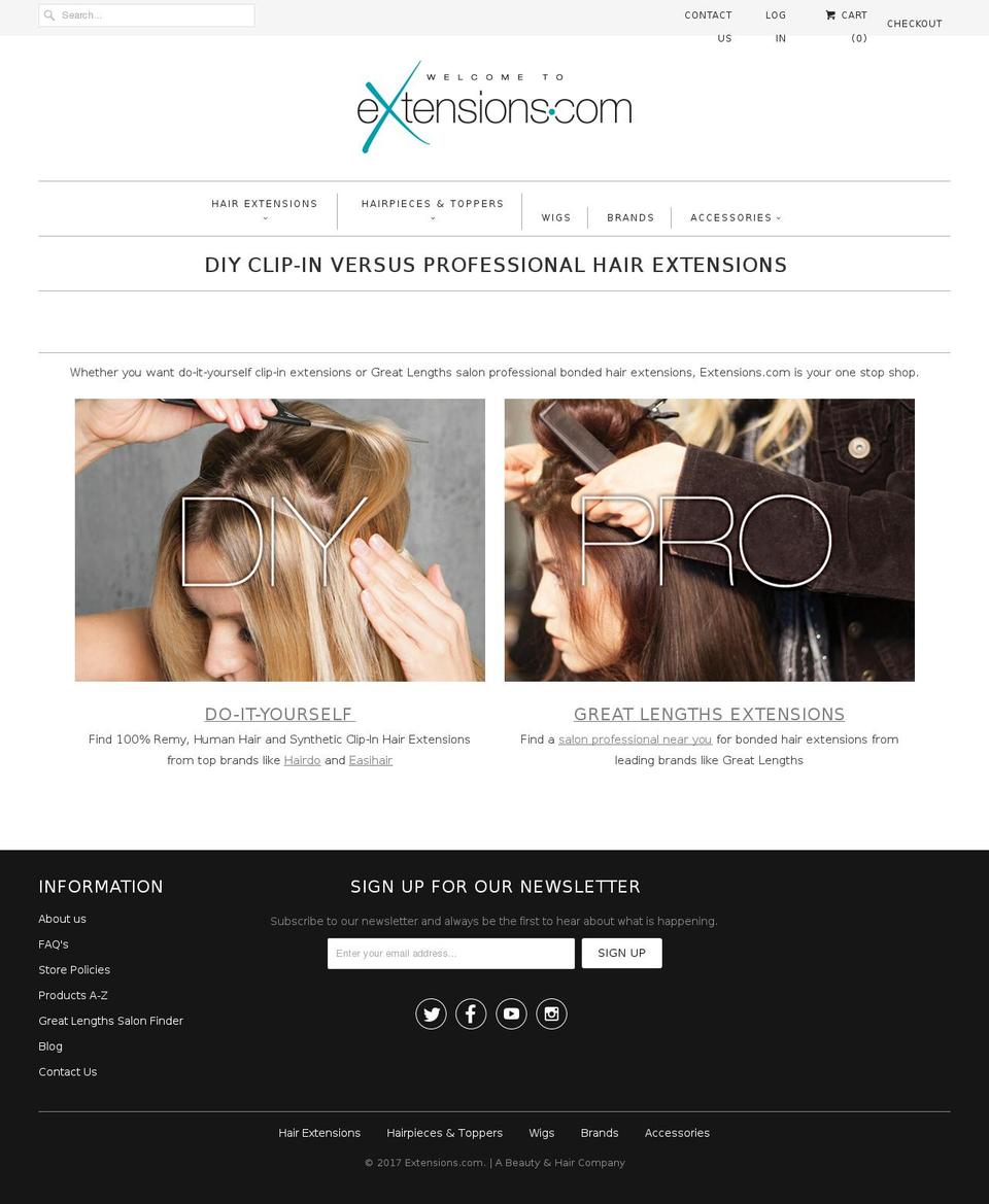 hairtools.com shopify website screenshot