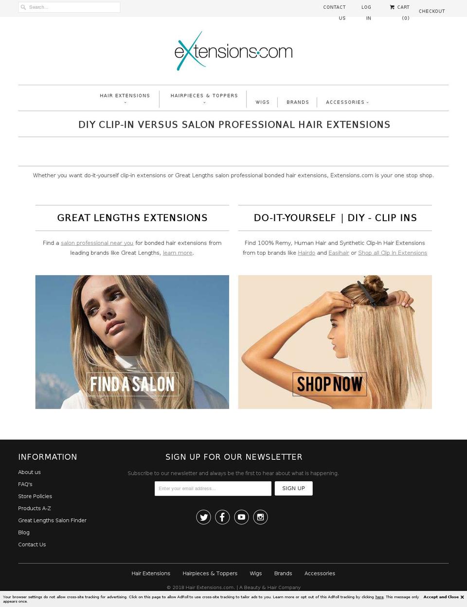 hairvolume.com — Shopify storefront screenshot
