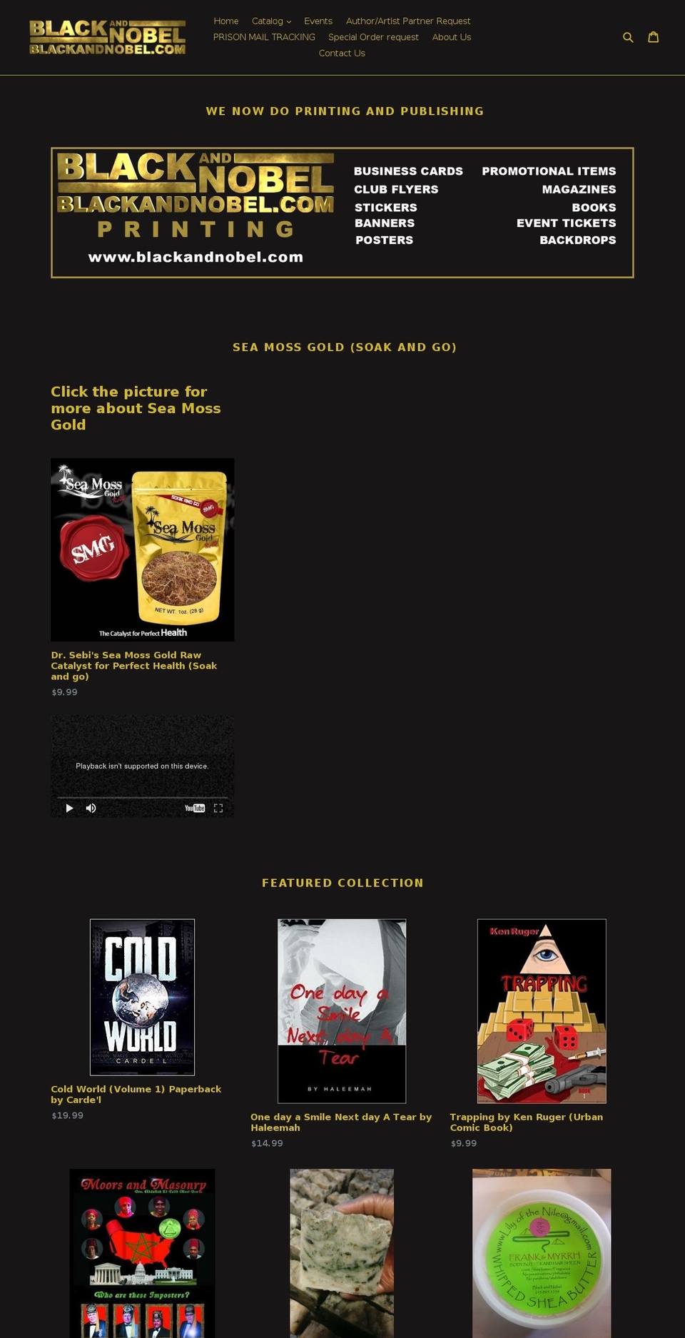 hakimhopkins.com shopify website screenshot