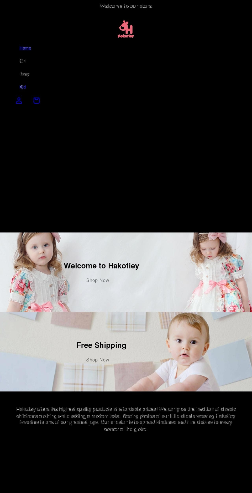 flory Shopify theme site example hakotiey.com