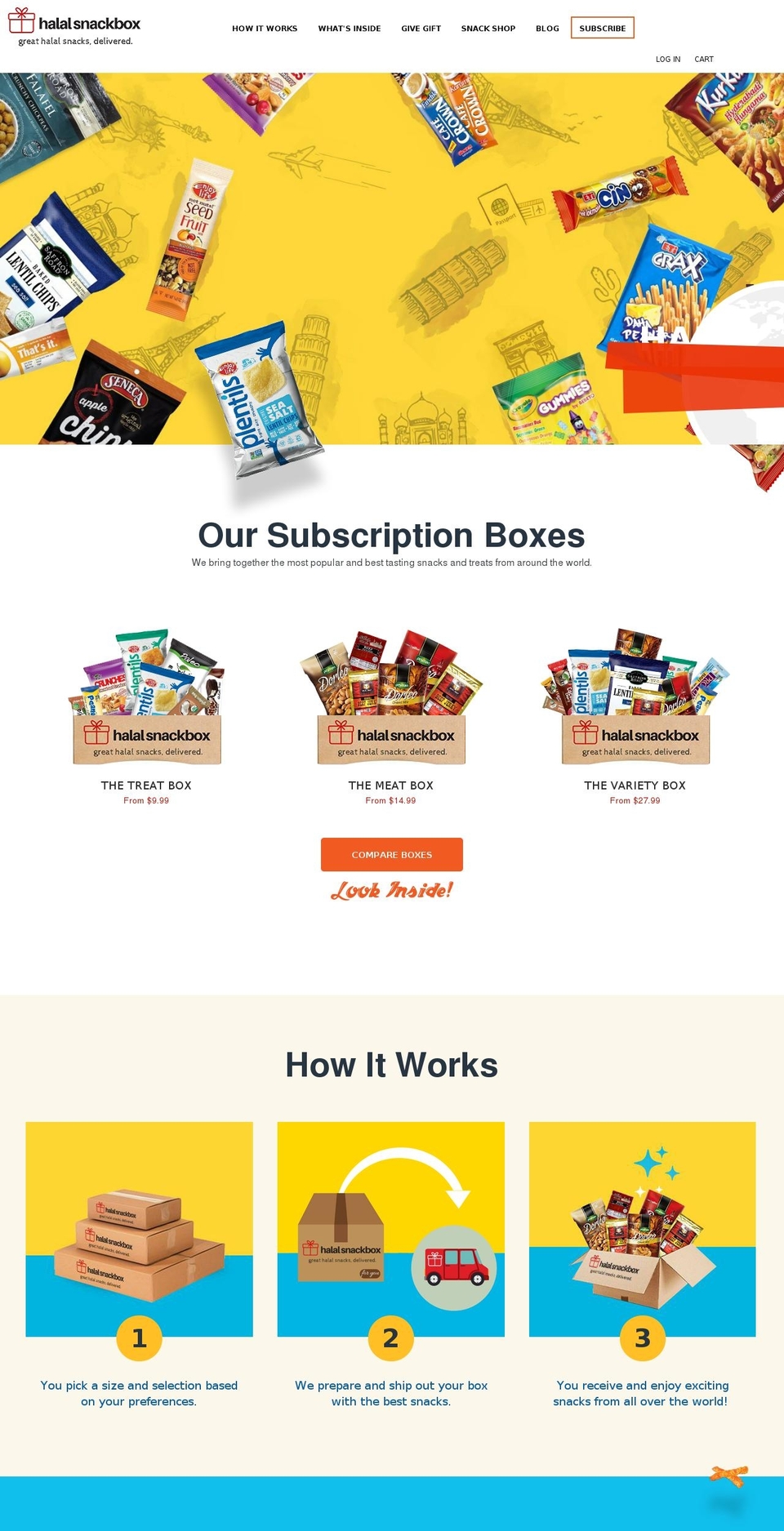 halalsnackbox.com — Shopify storefront screenshot