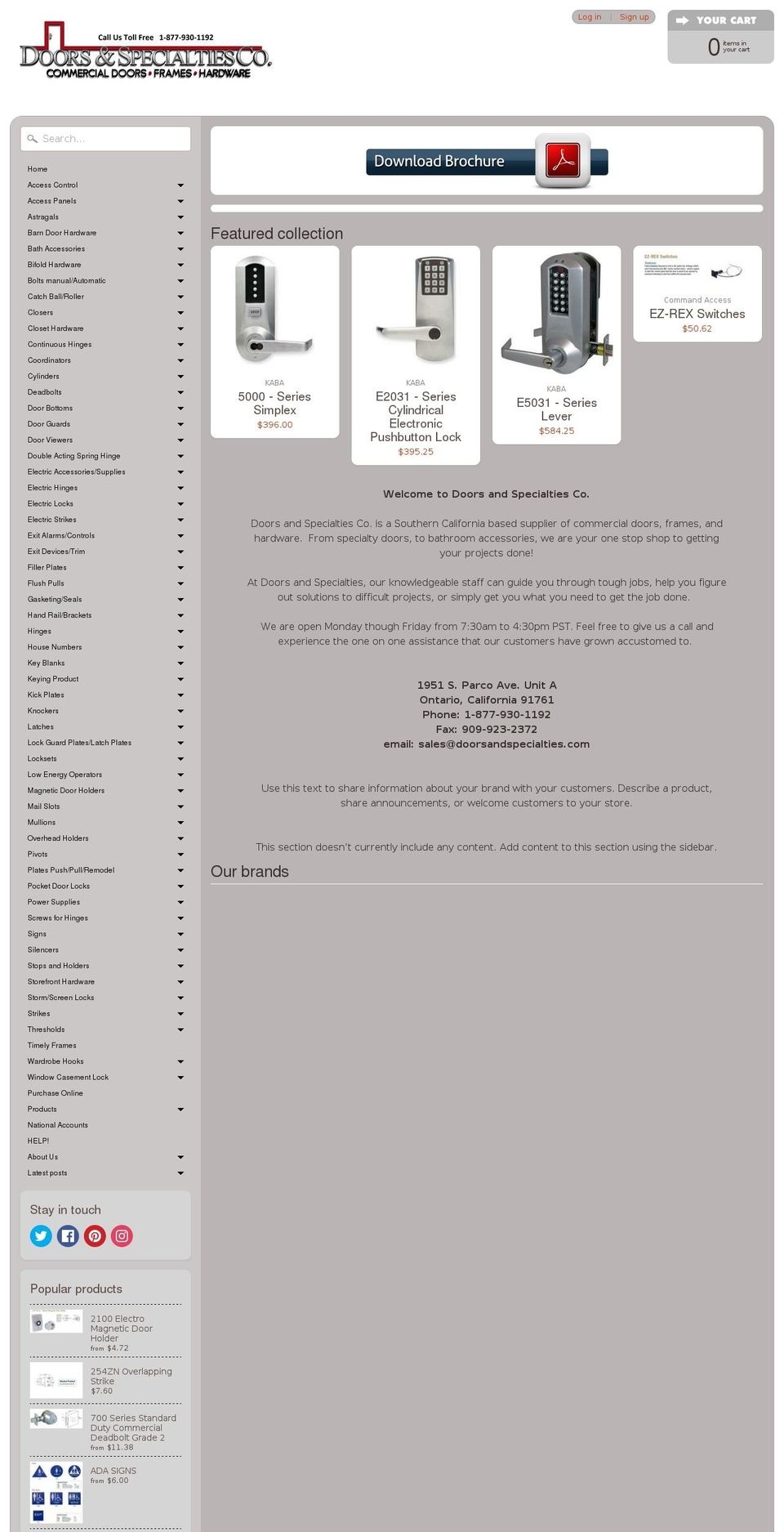 haleybrothers.com shopify website screenshot