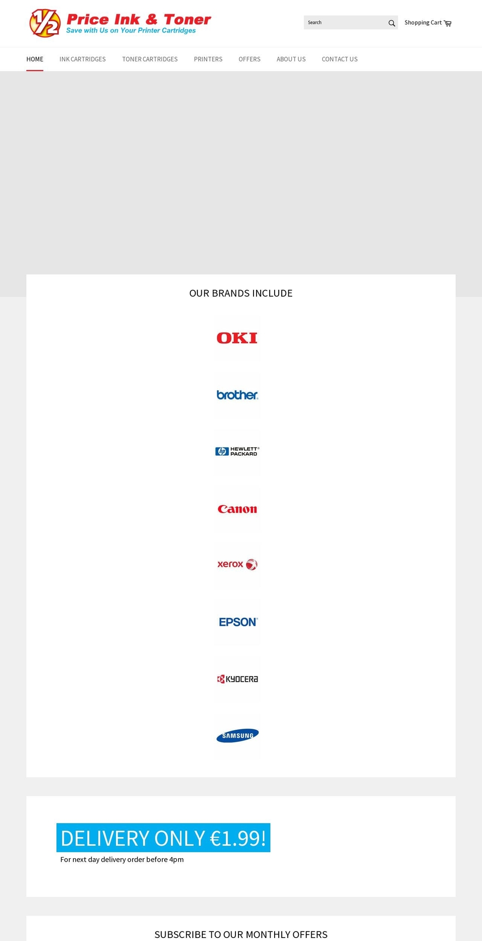 half-price-ink.myshopify.com — Shopify storefront screenshot