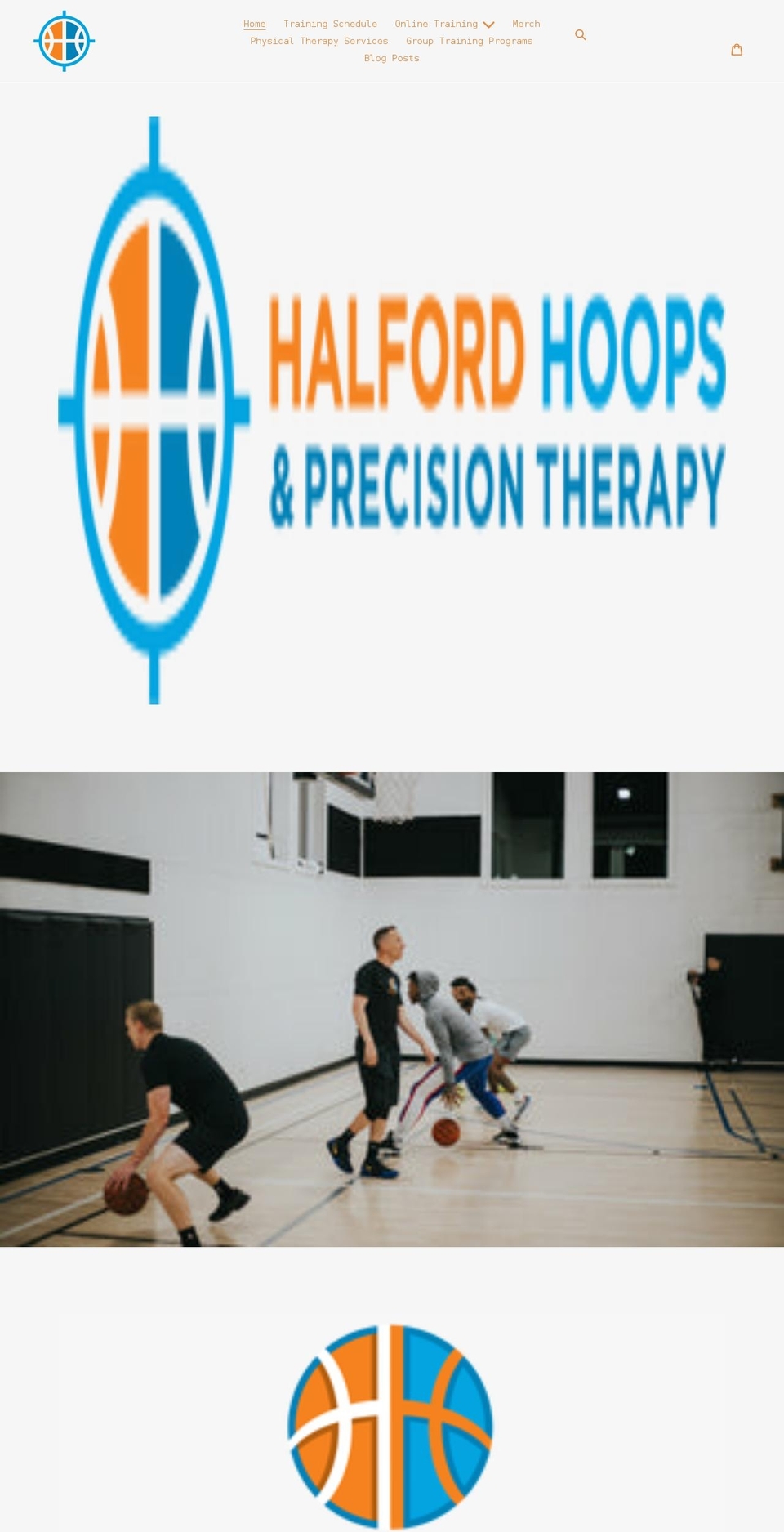 halfordhoops.com shopify website screenshot