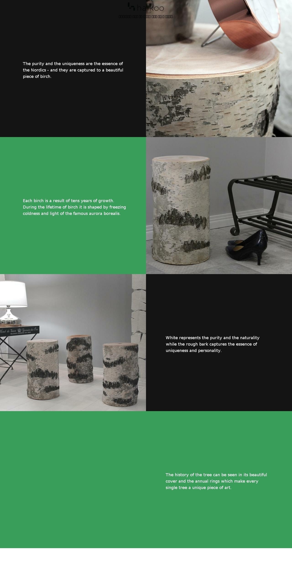 halkoo.com — Shopify storefront screenshot