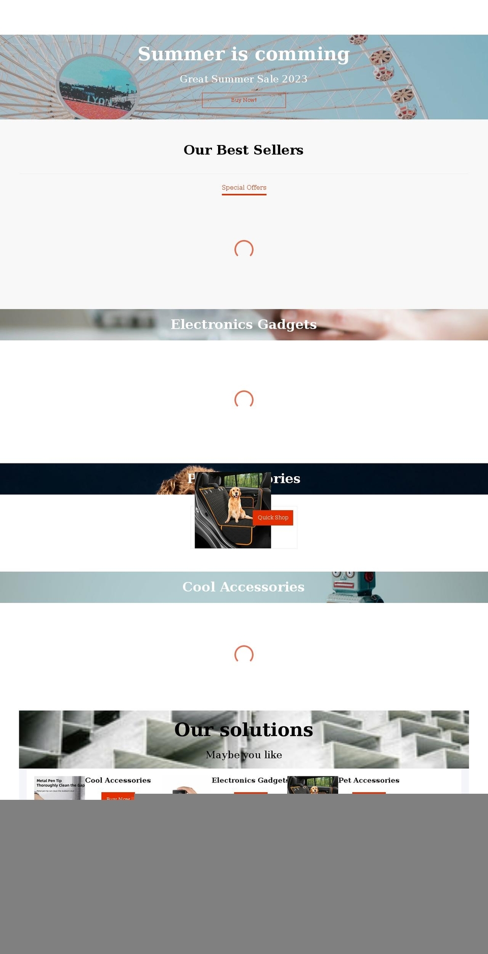 halloweenizer.com shopify website screenshot