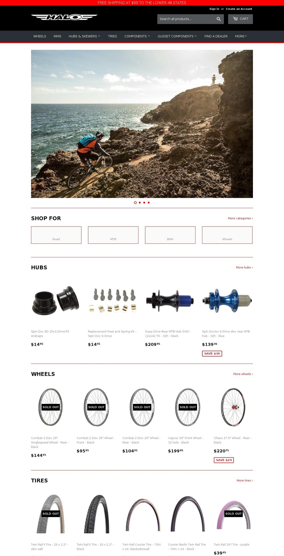 halo-usa.com shopify website screenshot