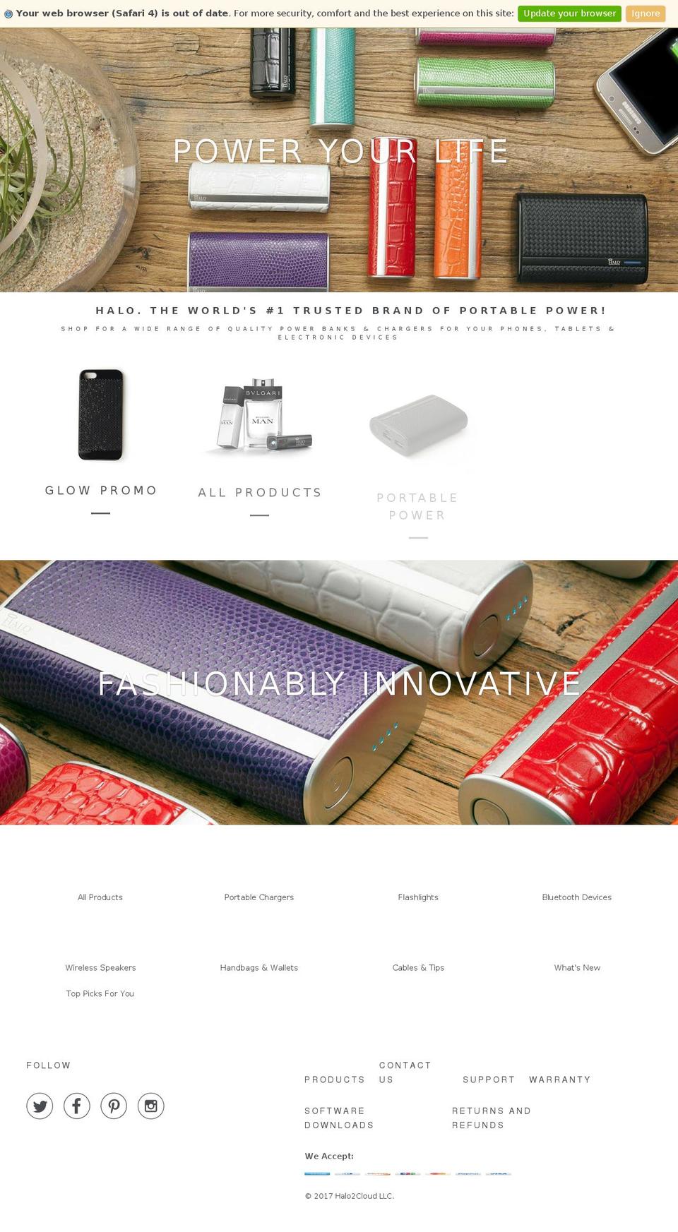 haloamazon.com shopify website screenshot