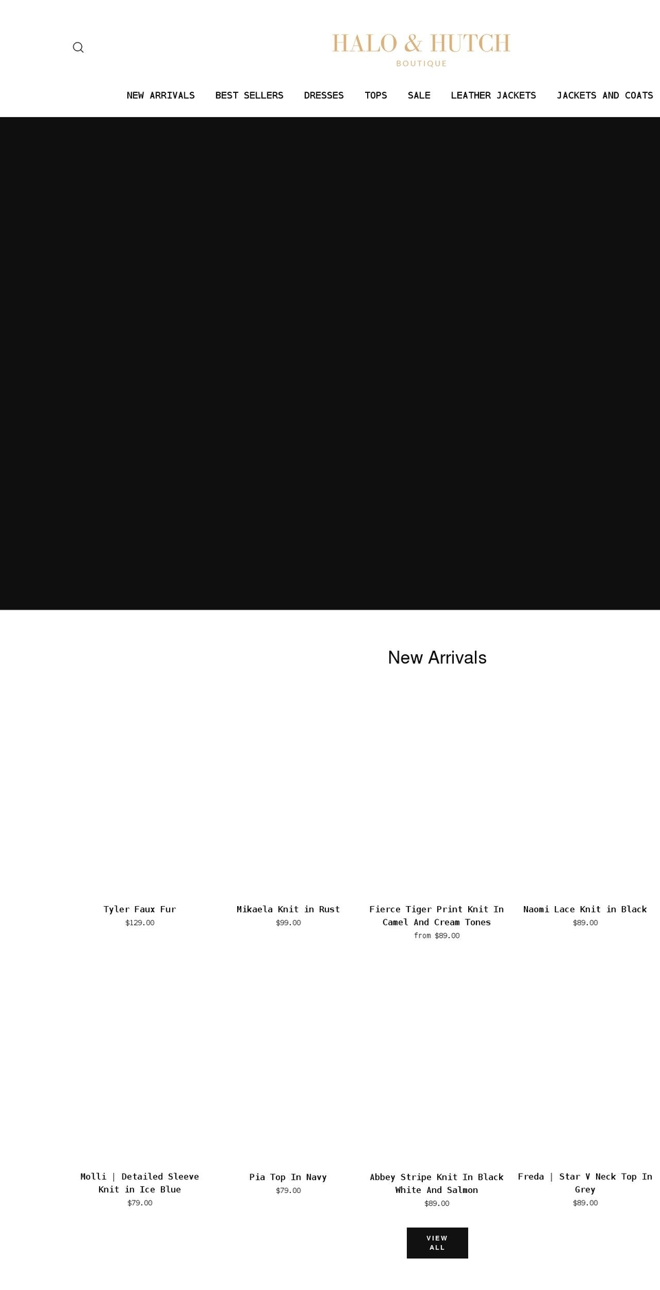 haloandhutch.com.au shopify website screenshot