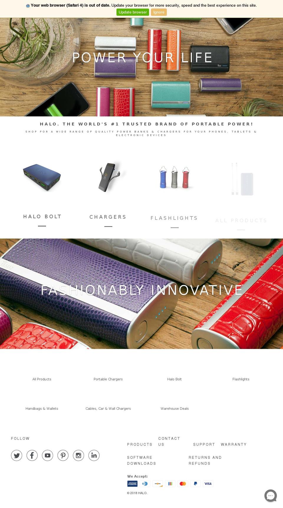 haloapple.com — Shopify storefront screenshot