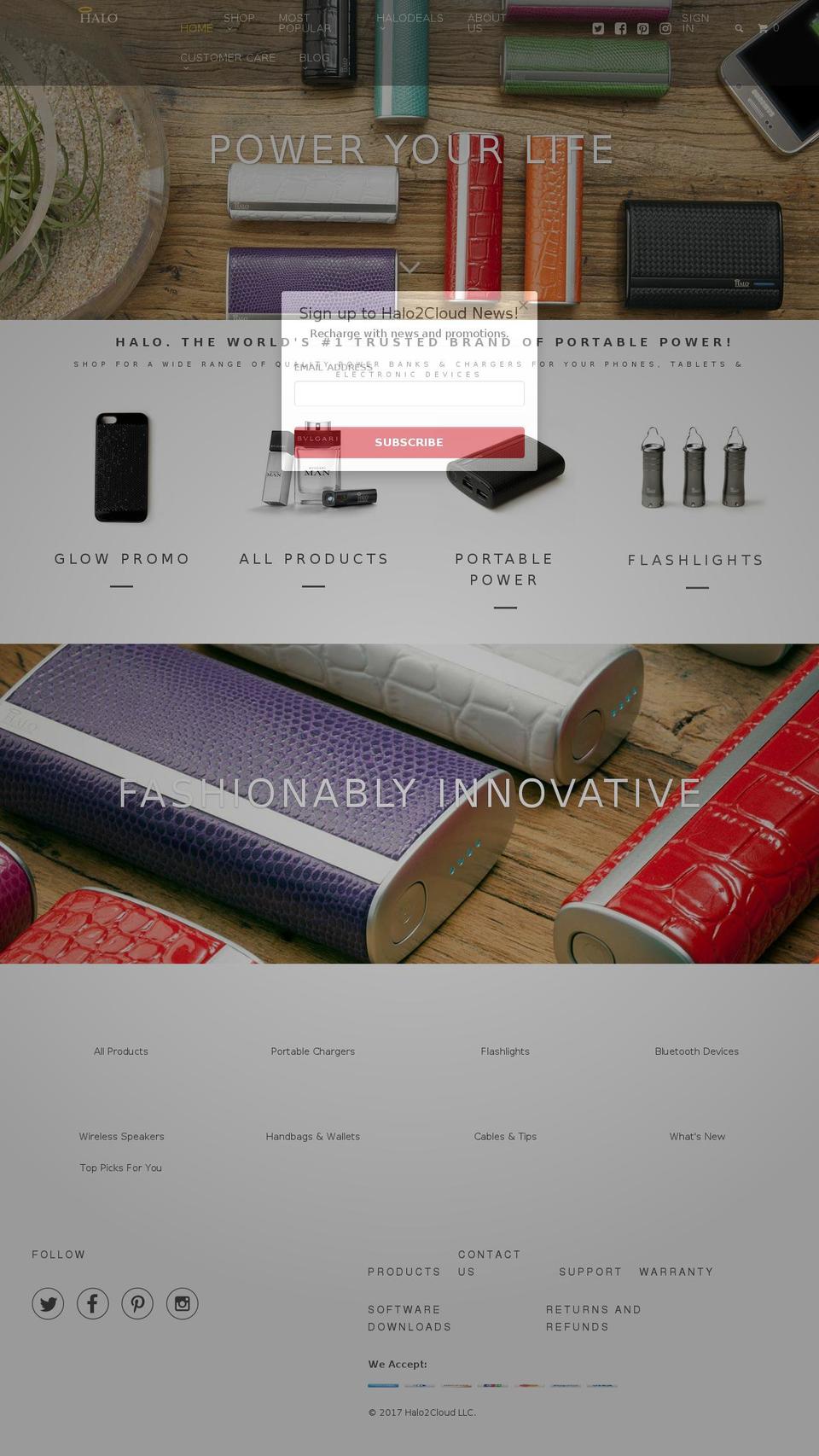 halobolt.com shopify website screenshot