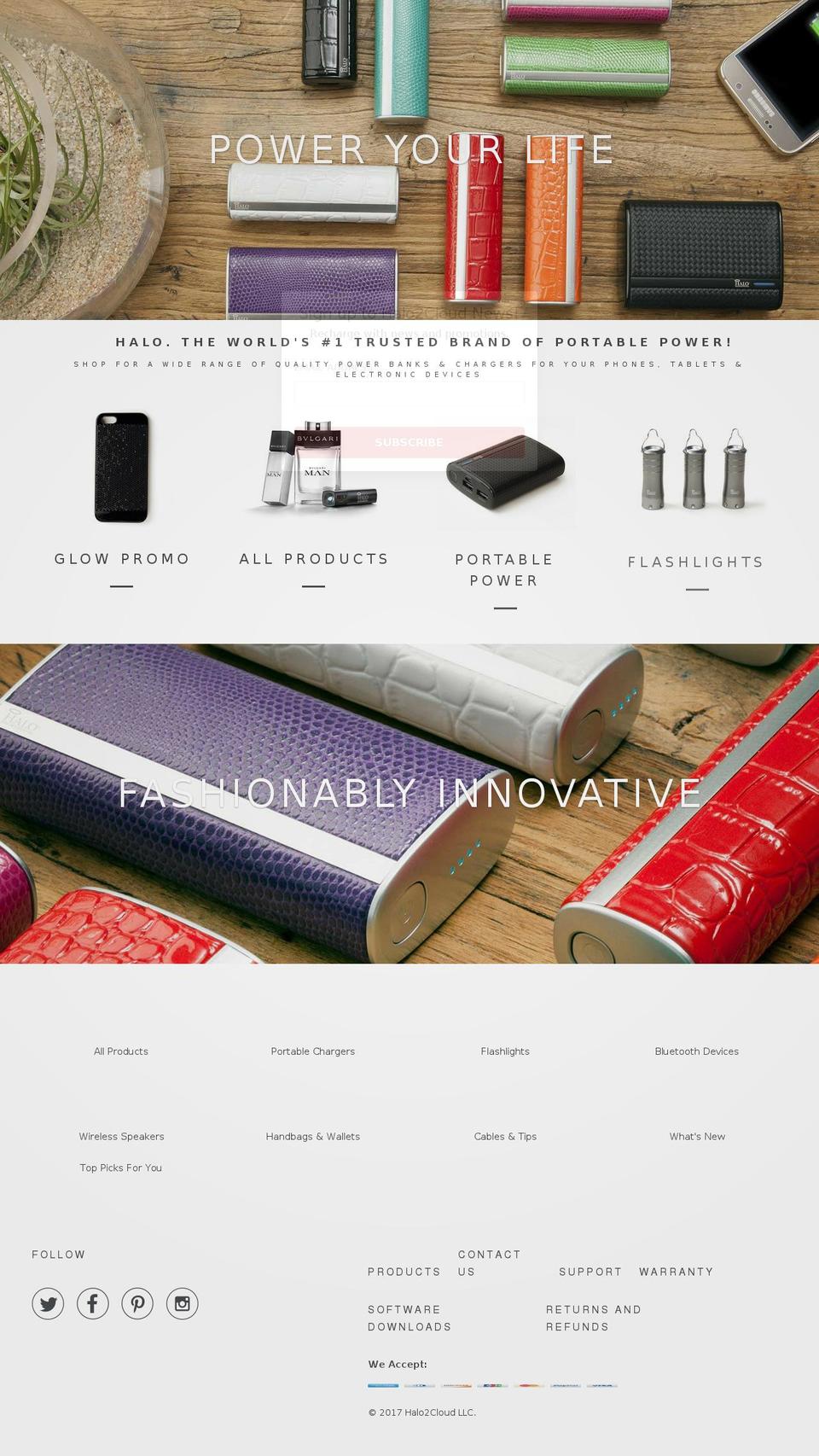 halocloud.com shopify website screenshot