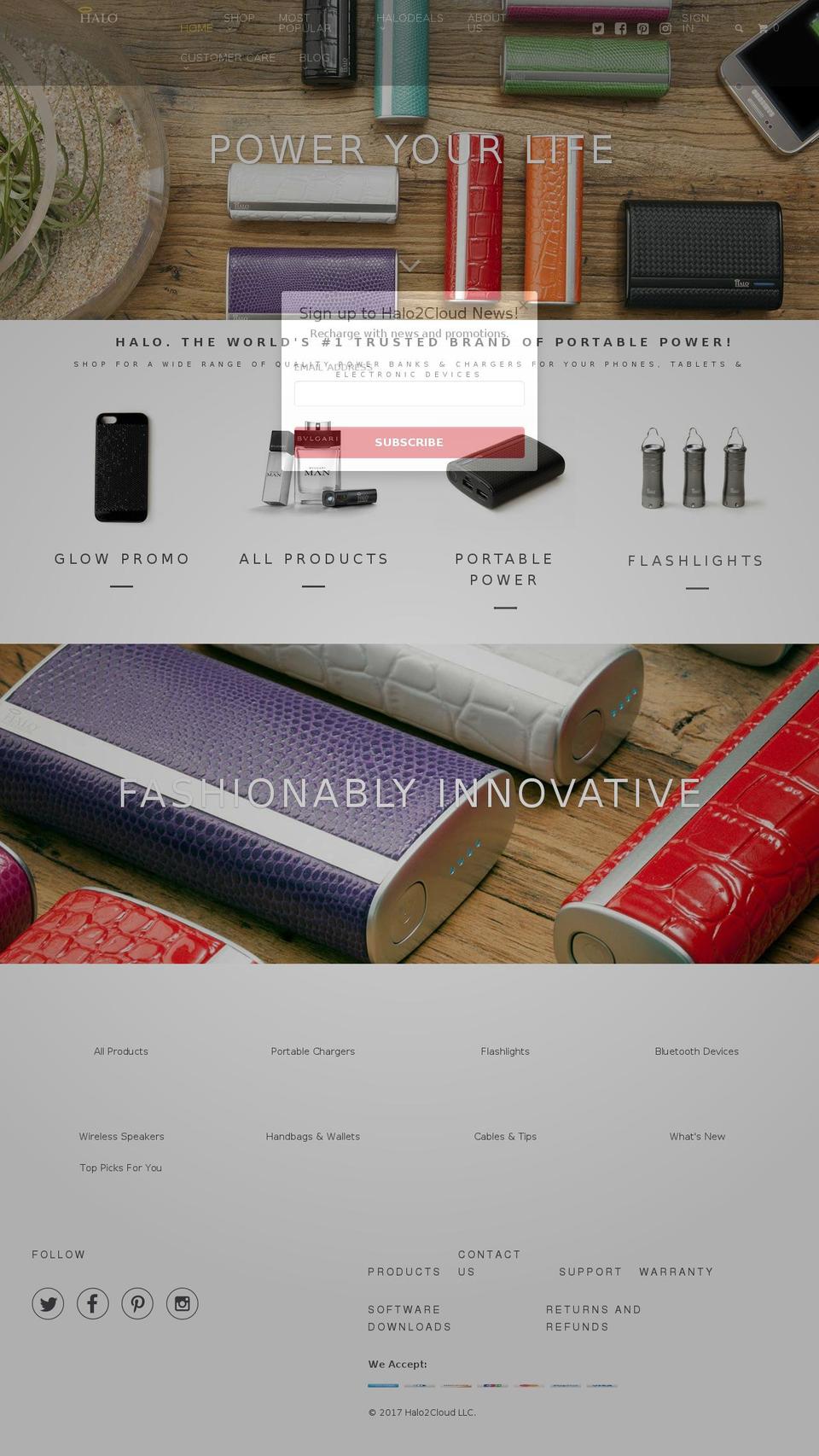 halocox.com shopify website screenshot