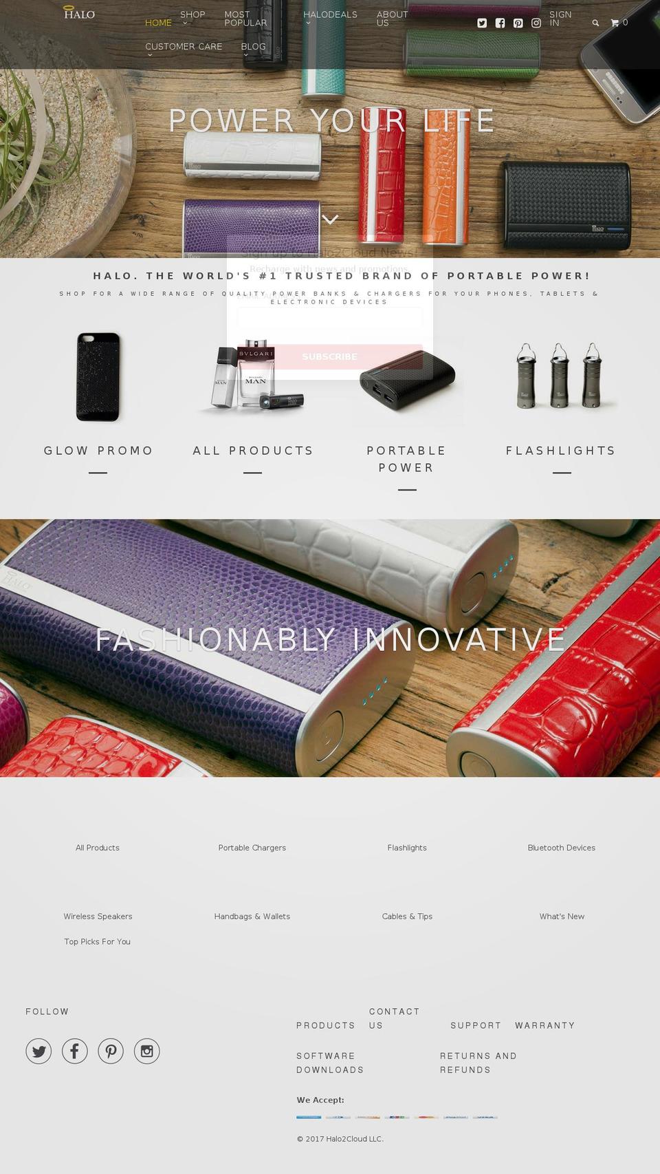 halogoogle.com shopify website screenshot