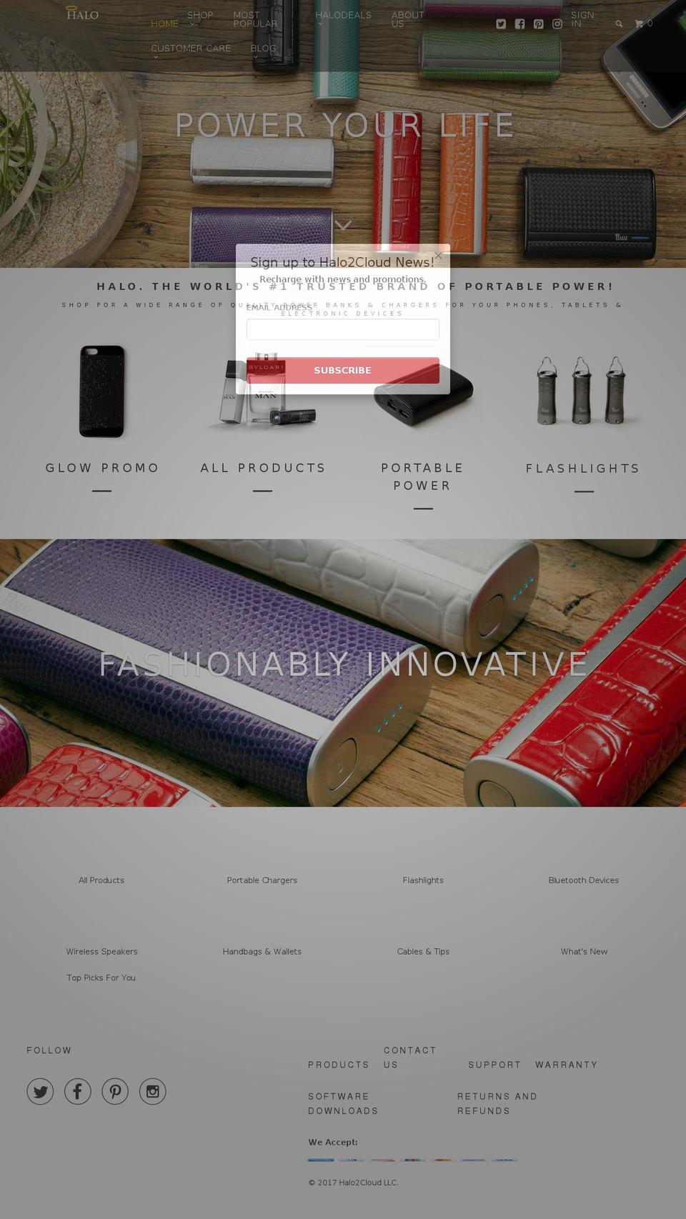 haloho.com shopify website screenshot