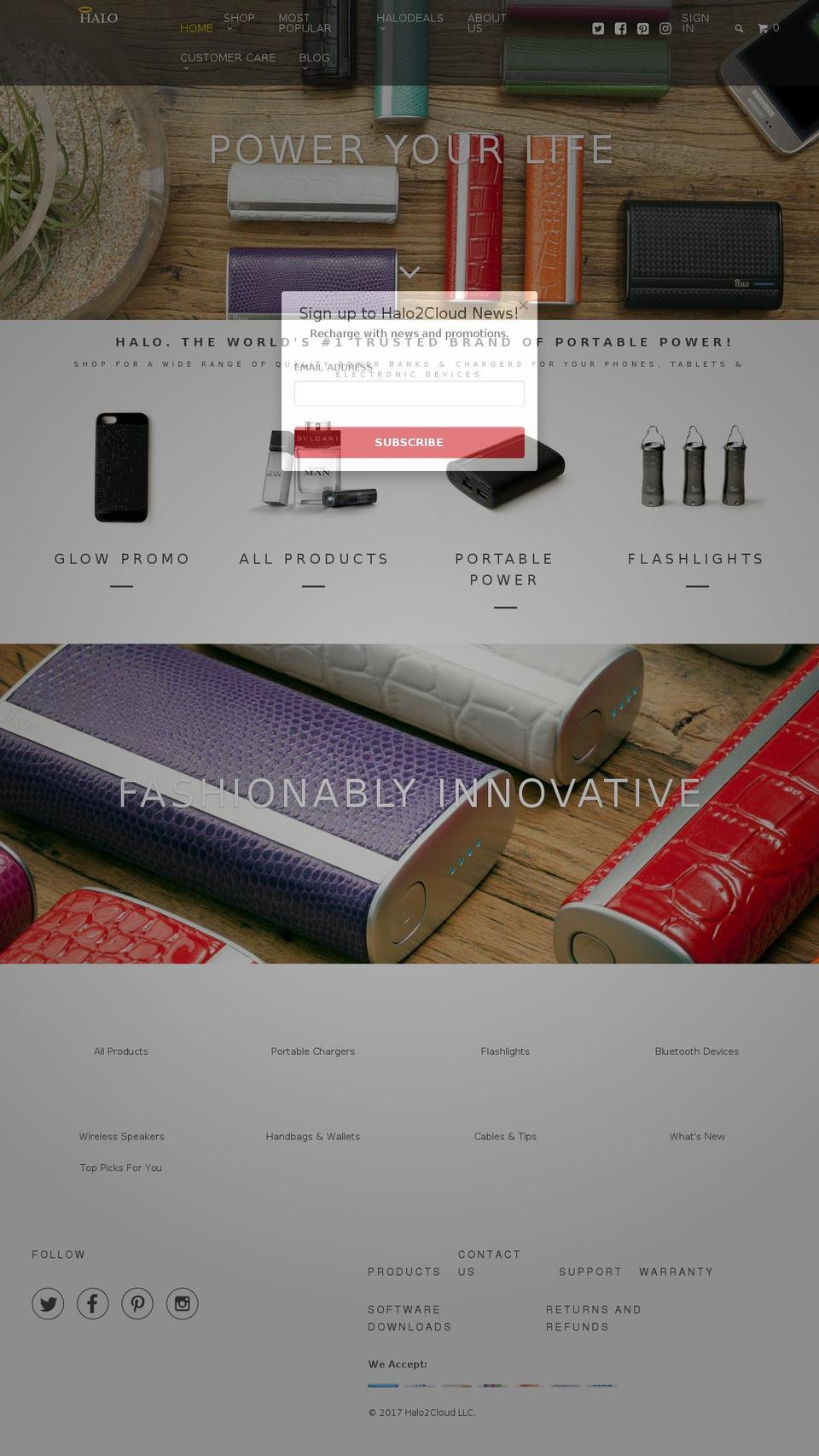 haloitunes.com shopify website screenshot