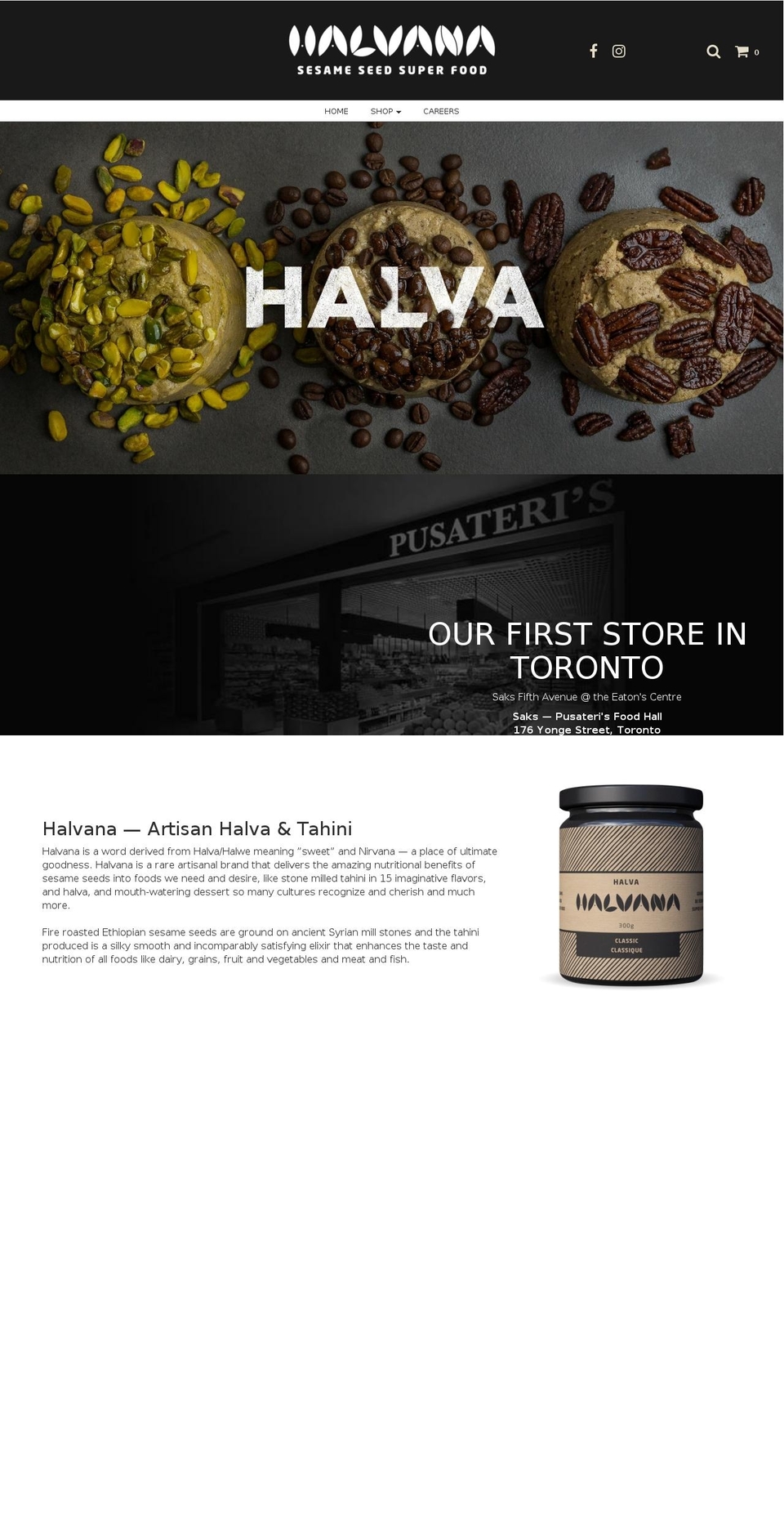 halvana.com shopify website screenshot