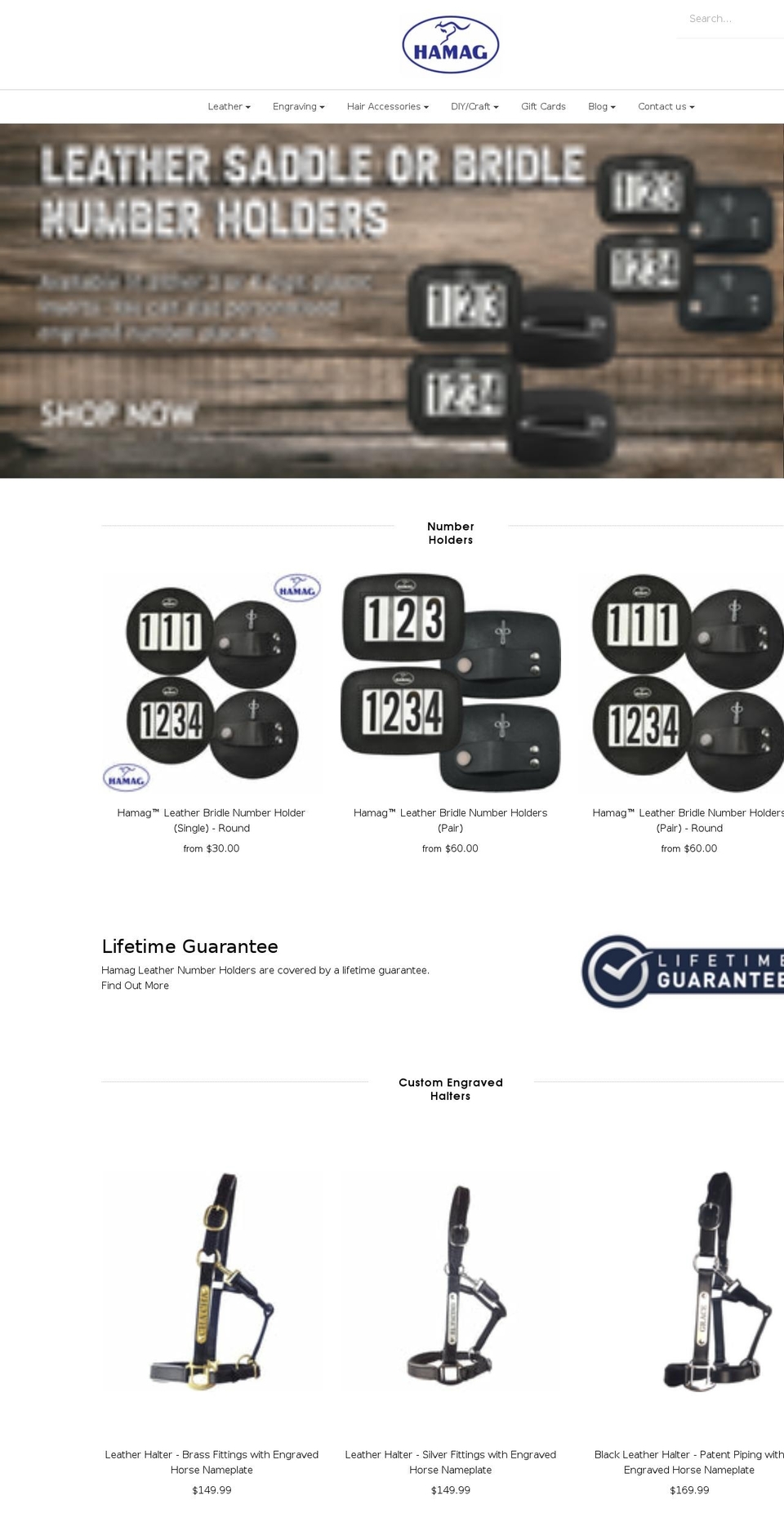 hamag.com shopify website screenshot