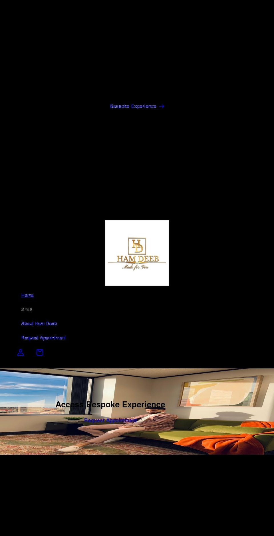hamdeeb.com shopify website screenshot