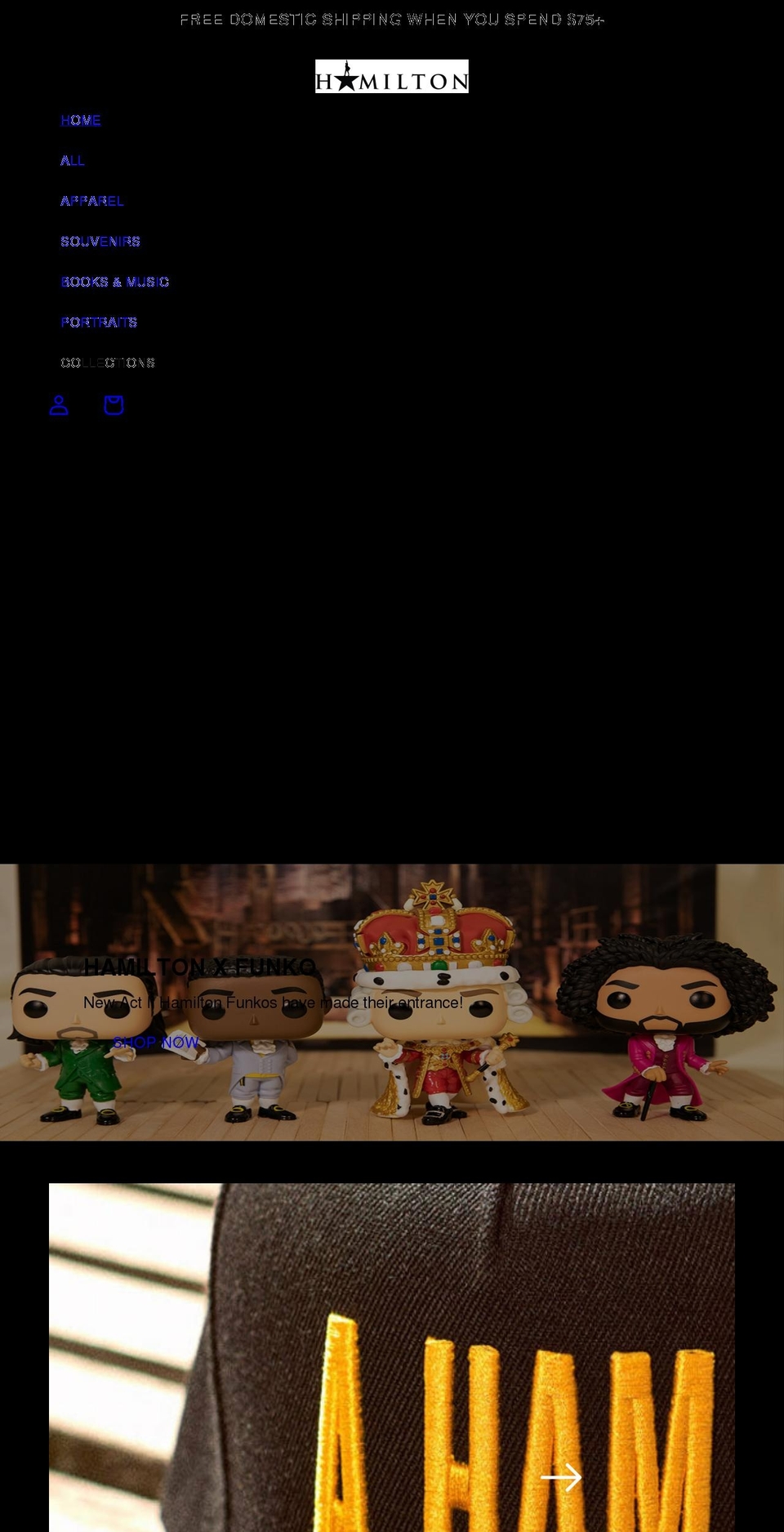 hamiltongoods.com shopify website screenshot