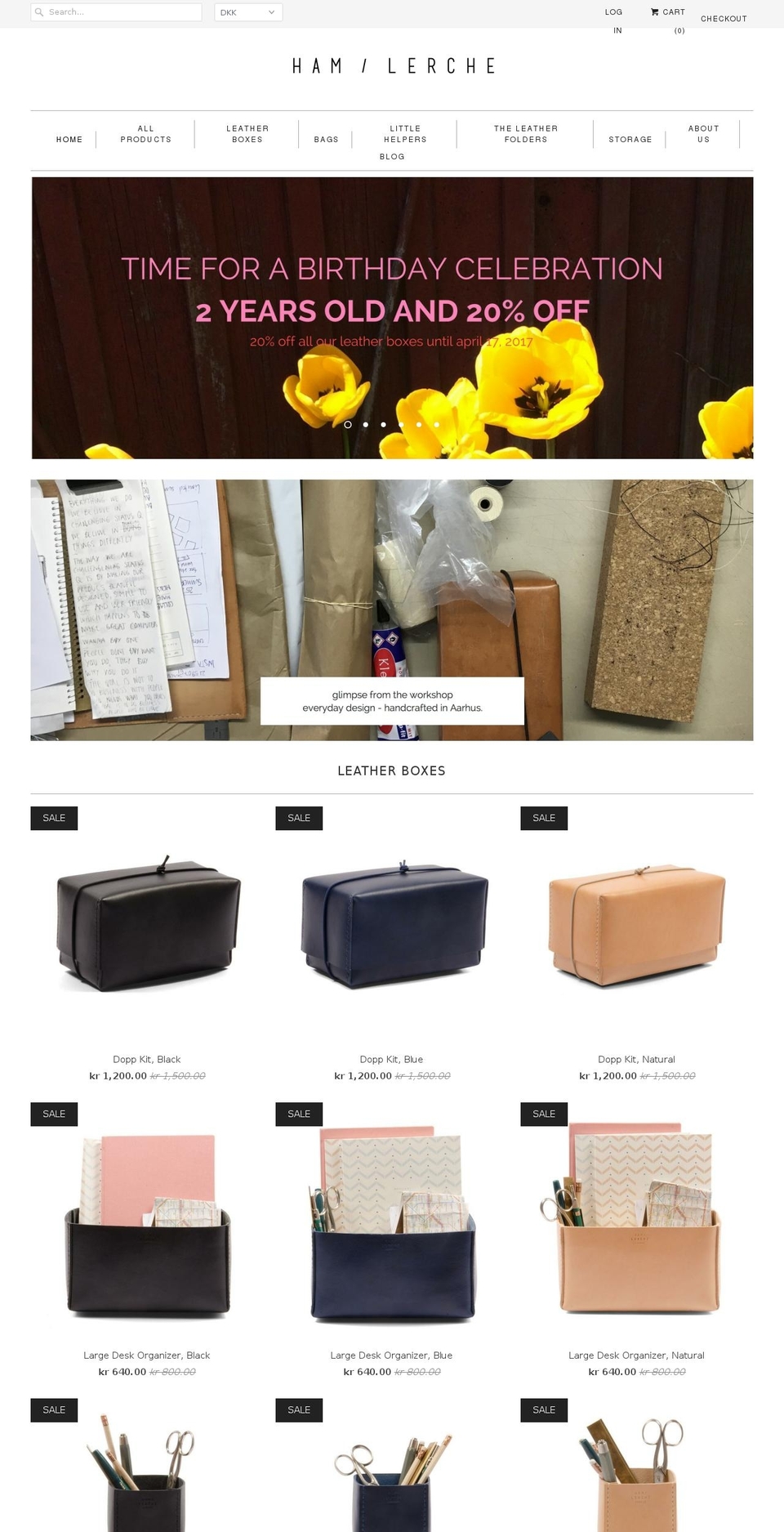 hamlerche.com shopify website screenshot