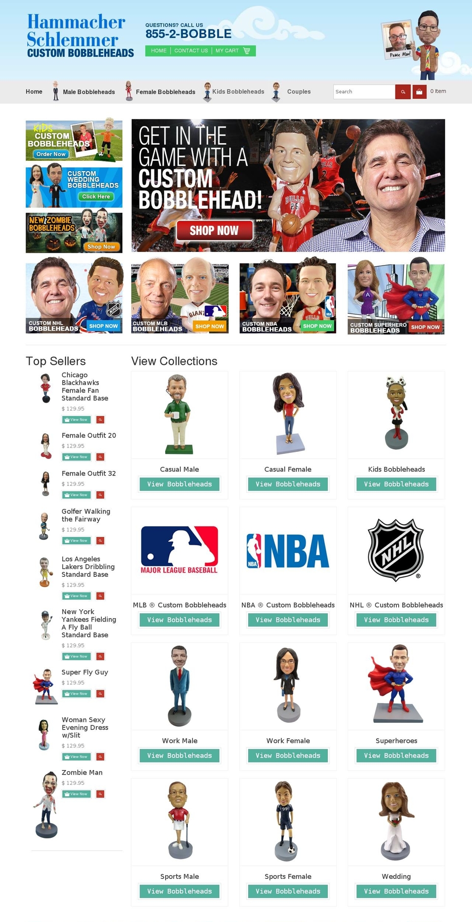 allbobbleheads-myshopify-com-allbobbleheads-lau Shopify theme site example hammachercustombobbles.com